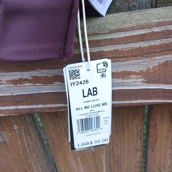 Adidas Medium Support Sports Bra Sz. L A-B cups NWT - Picture 2 of 2